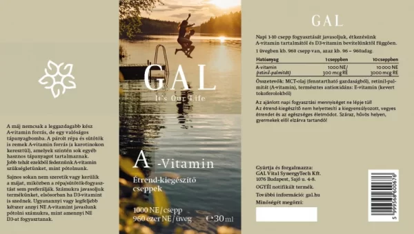 A GAL A-vitamin készítménye.